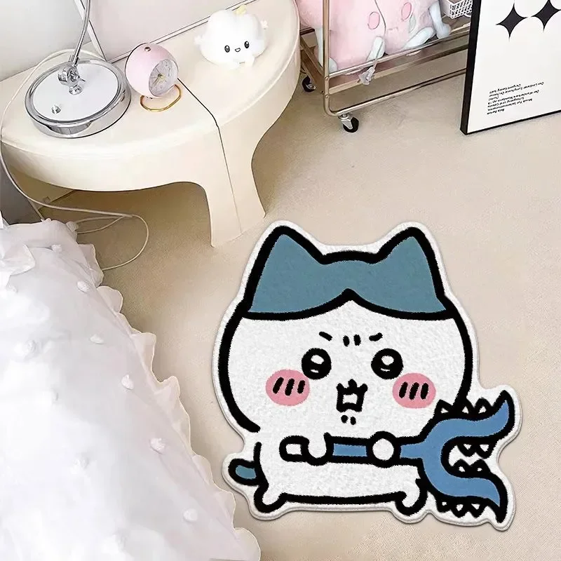 MINISO плюшевый ковер Chiikawa Hachiware Usagi домашний Декор Спальни одеяло напольный коврик