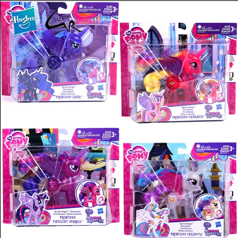 

Hasbro Explore Equestria Princess Luna Cadance My Little Pony Genuine Anime Kawaii Doll Model Cute Kids Toys Birthday Gifts