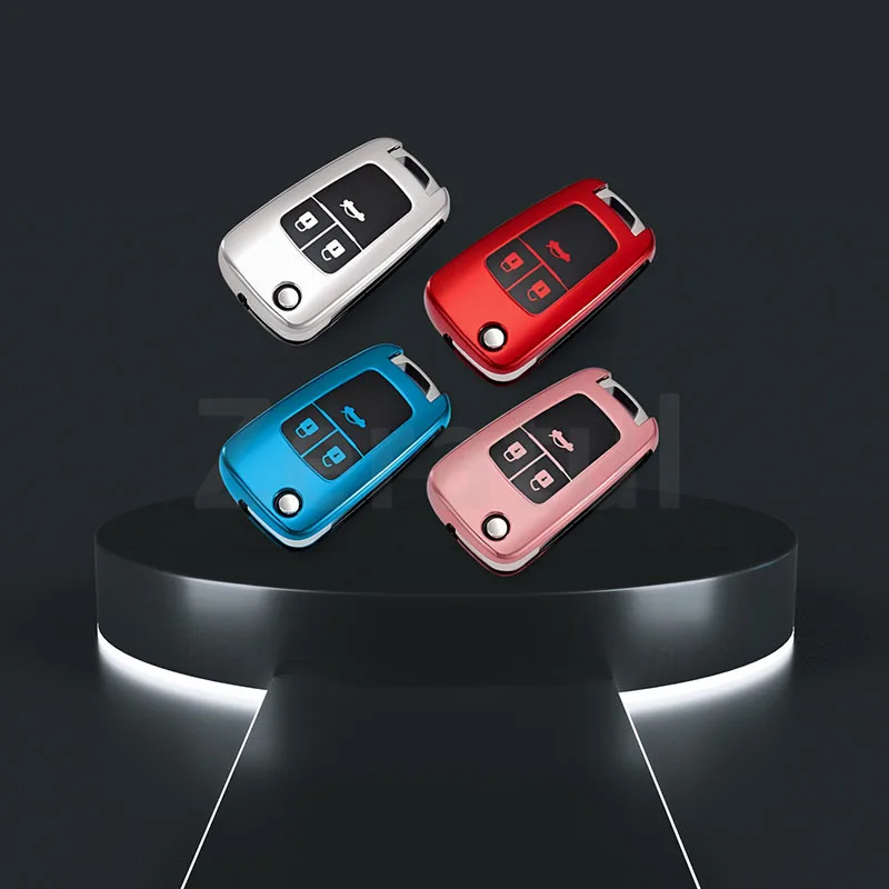 Фото 3/4 кнопки для Buick Chevrolet Chevy GMC Encore Terrain Malibu Camaro Cruze Impala Equinox Volt Spark Sonic чехол для ключей Fob Cover №1