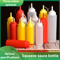 travel bottle refillabledispensersqueeze sauce bottleoil bottlekitchen gadgets ketchup sweet sauce creamy olive oil bottle
