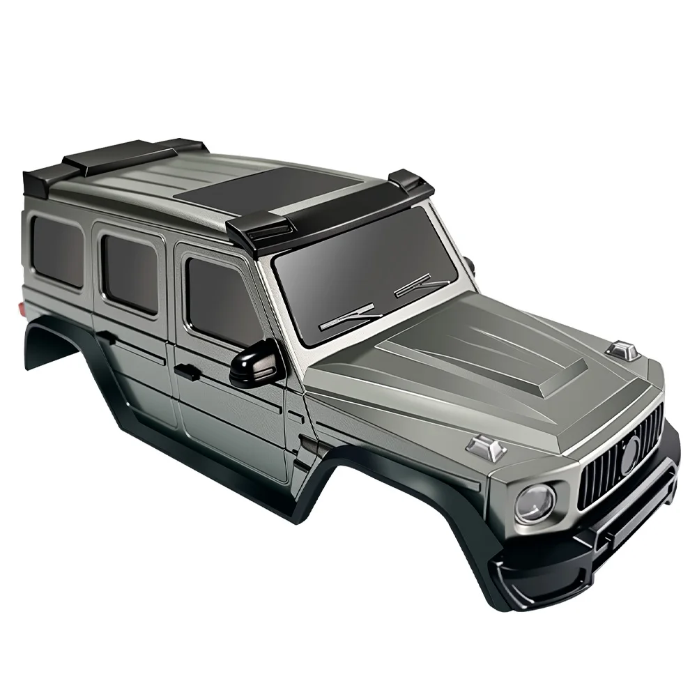 Фото Пластиковый корпус 9IMOD SCX30 для радиоуправляемых краулеров, готовый к установке светодиодов, прямая замена, улучшенная версия №2