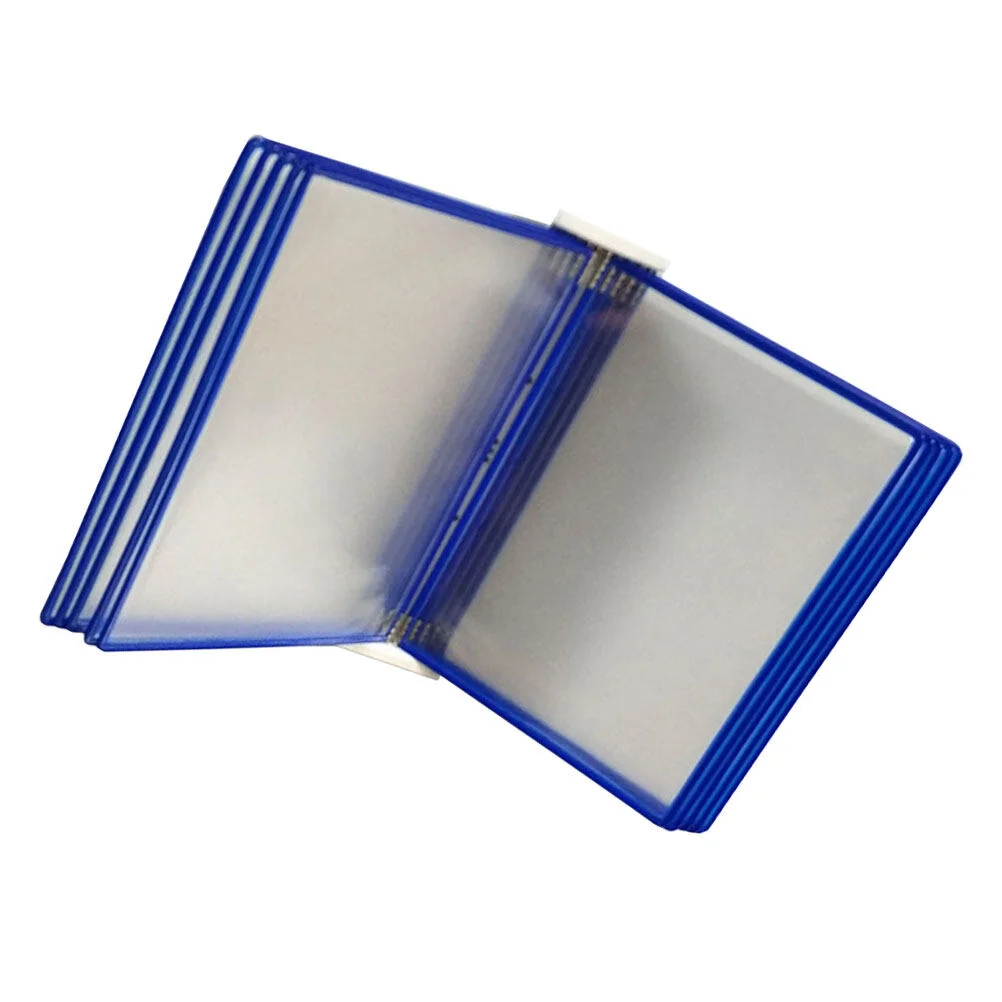 

Magazine Rack Wall Hanging Folder File Holder Wall-mounted Holding Bag Files Storage Plastic Dividers Organizer Pouch