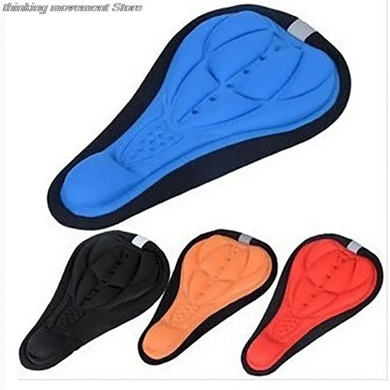 

Bicycle Equipment Accessories Bicycle Cushion Cover Silicone Mountain Bike Seat Cover Riding 3D Seat Cushion Cover