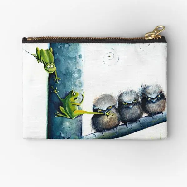 

Frogmouth Zipper Pouches Key Women Underwear Bag Money Small Pocket Pure Packaging Wallet Coin Socks Men Panties Cosmetic