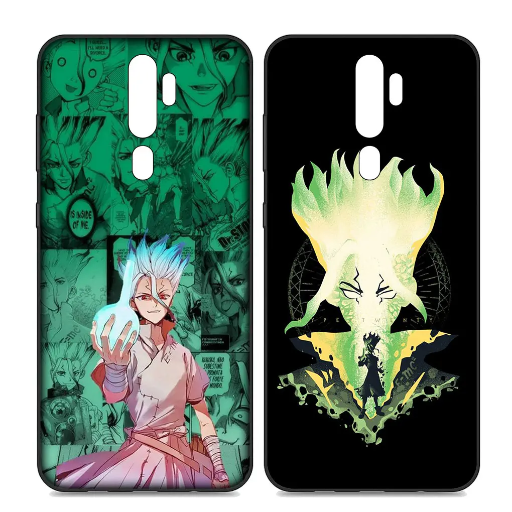 Dr Stone Cartoon Ishigami Senkuu Phone Cover Case for Samsung Galaxy A10 A20 A53 A30 A31 A32 A50 A51 A52 A12 A33 Soft Casing