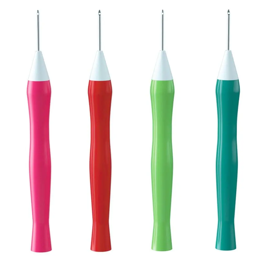 

NEW Sewing Accessories DIY Knitting Punch Needle Tool Embroidery Stitch Pen Adjustable Poke Needle