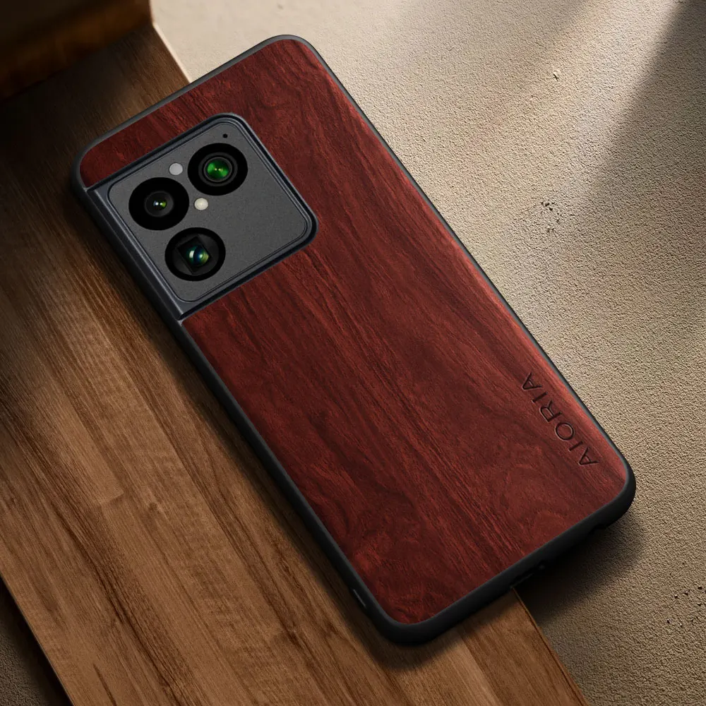 Фото Чехол для Sony Xperia 1 VIII, простой чехол с ретро-дизайном из искусственной кожи с деревянным узором, элегантный чехол для телефона Sony 1 VIII №2
