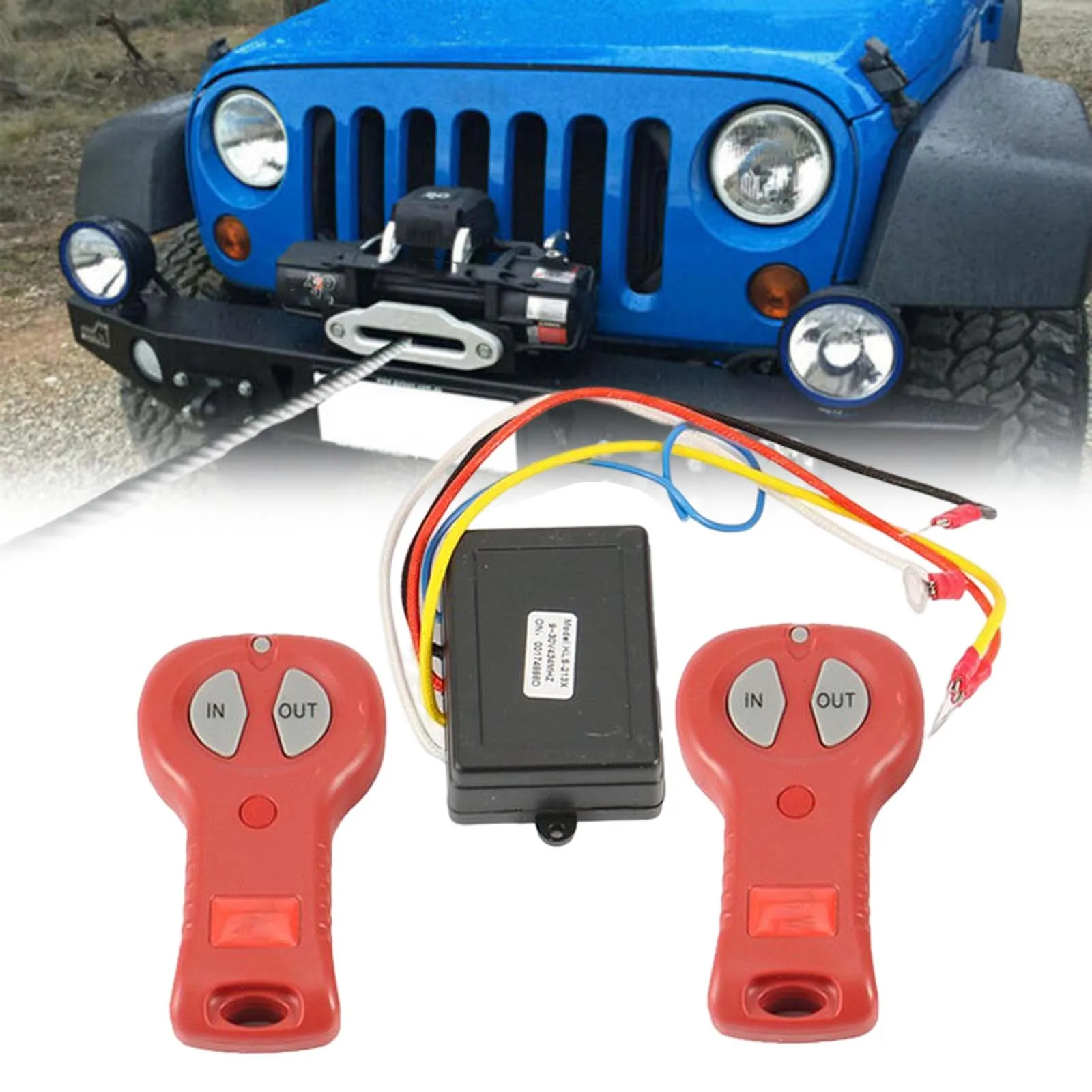 

Беспроводная лебедка, набор с дистанционным управлением, Женская Беспроводная Лебедка 12 в 24 В, беспроводной контроллер лебедки для автомобиля