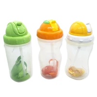 colorful childrens water bottle with handle with flexible nozzle