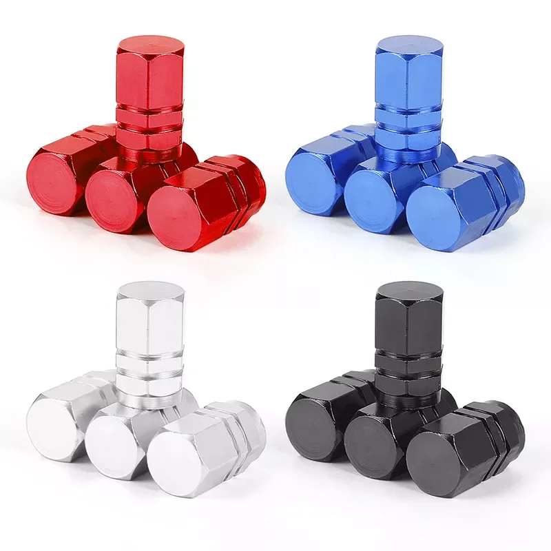 

Car Wheel plugs Tire Valve Caps Auto Tire dust cap Aluminum Dust Car Motorcycle wheel plugs Valves Caps auto accessoires