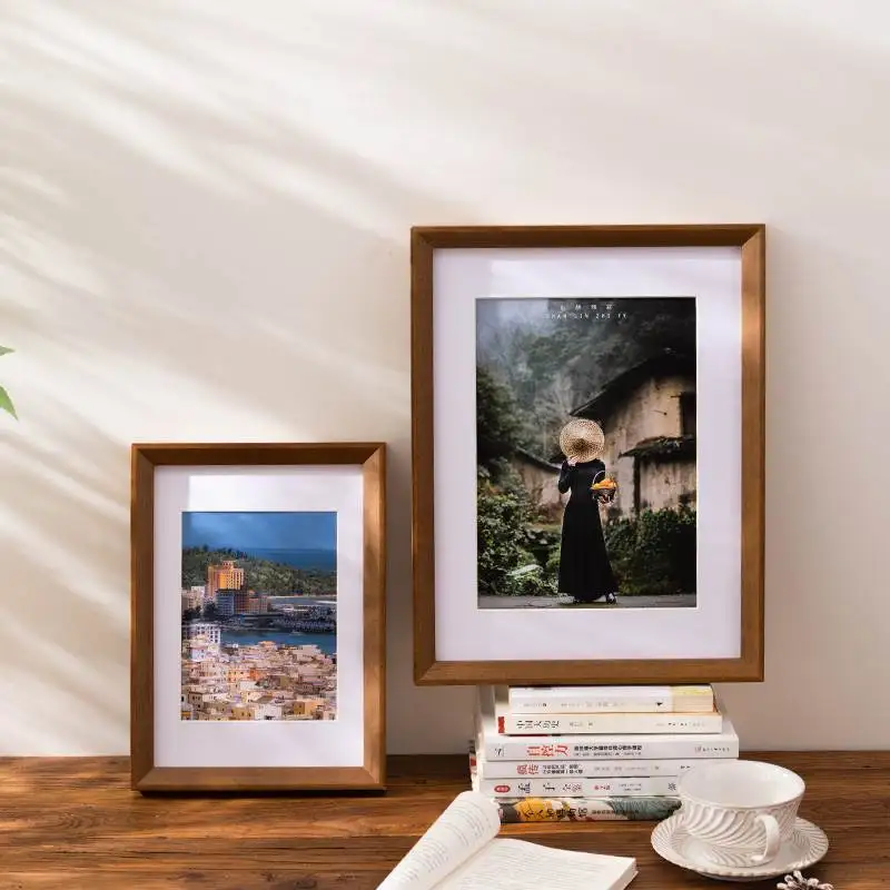 

Рамка для фотографий деревянная с вышивкой в подарок