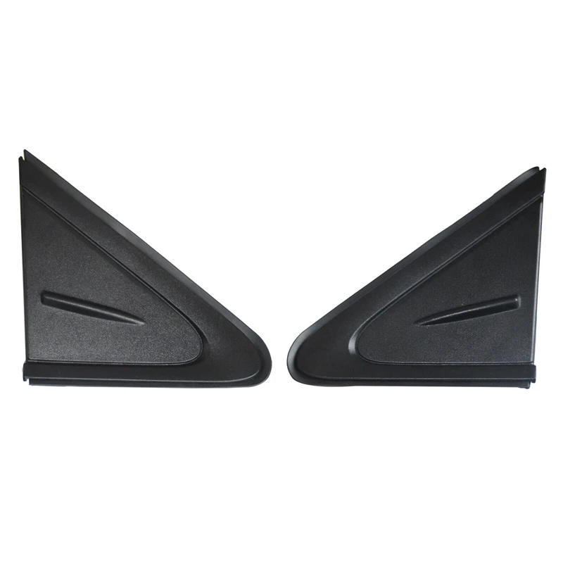

1Pair LH & RH Door Mirror Flag Corner Pillar Garnish Triangle Molding Covers Trim Fit For 2019-2021 Toyota Corolla EU Model