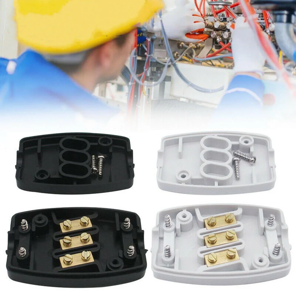 13 Amp In Line Connector Box 3 Terminal Flex Joint Cable Wire Mains Durable 250v Terminal Box Wire Cable Connector Wholesale