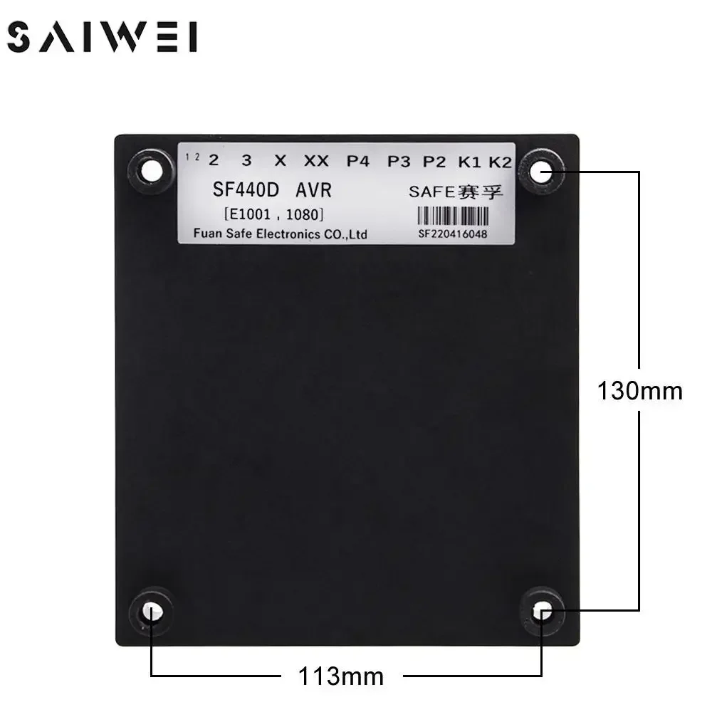 Автоматический стабилизатор напряжения KR440 AVR однофазный бесщеточный генератор