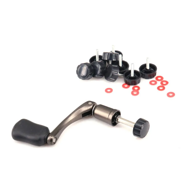 

10pcs Screw Caps, Durable Fishing Spinning Reel Handle Screw Caps Bearing Covers with Gaskets,Screws Nuts Caps Fixed For Fishing