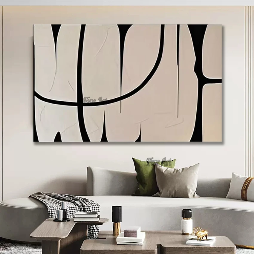 

Абстрактная картина маслом на холсте