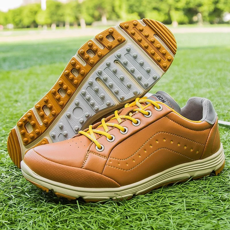 New Golf Shoes Spikless Men Luxury Golf Sneakers Outdoor Comfortable Walking Shoes for Golfers Big Size 39-48 Walking Wears Male