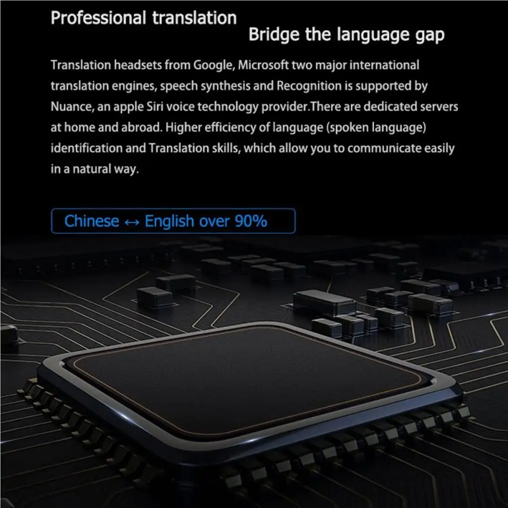 

Беспроводные наушники Многофункциональный переводчик языков стерео бизнес-гарнитура