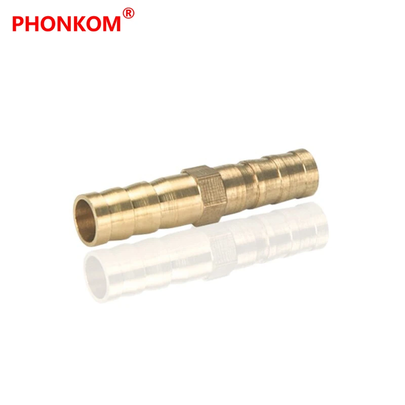Латунный фитинг-адаптер PHONKOM 2 3 4 Way прямой/L/Tee/Y/Cross 6 мм-19 мм медная труба для шланга