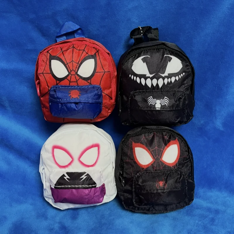 Фото Миниатюрный кулон-подвеска TTA Duo Mei TOMY в форме рюкзака с изображением героя Marvel Человека-паука, в стиле Twisted Egg №5