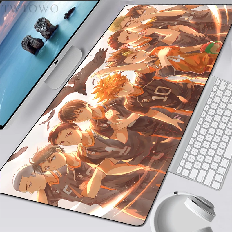 Коврик для мыши Haikyuu игровой мягкий Настольный коврик из натурального каучука