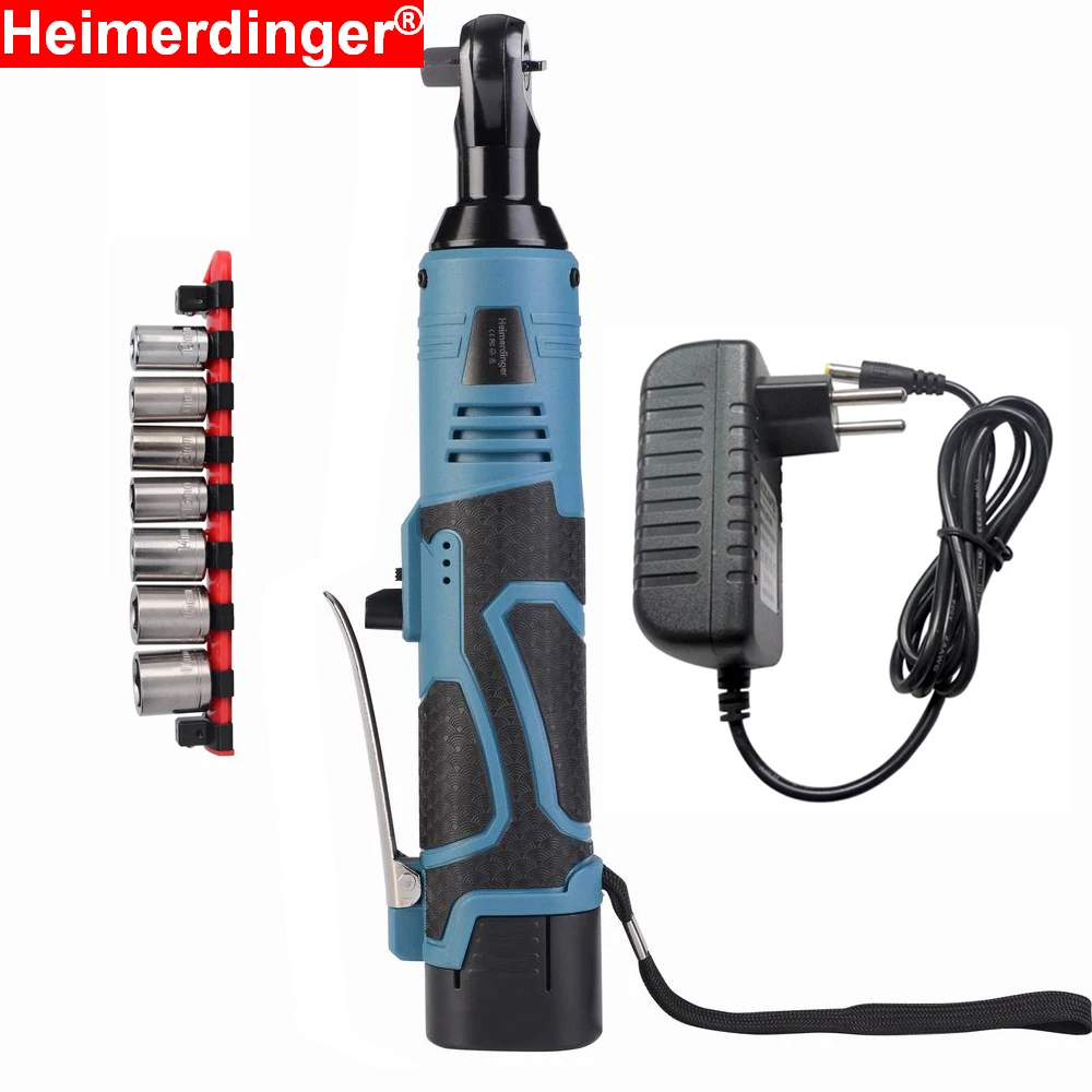 3/8" cordless ratchet wrench with 16.8V Rechargeable lithium battery