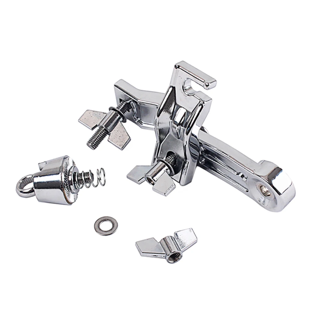 

Drum Set Clamp Holder Multifunction Metal Bracket Parts Clip Instruments