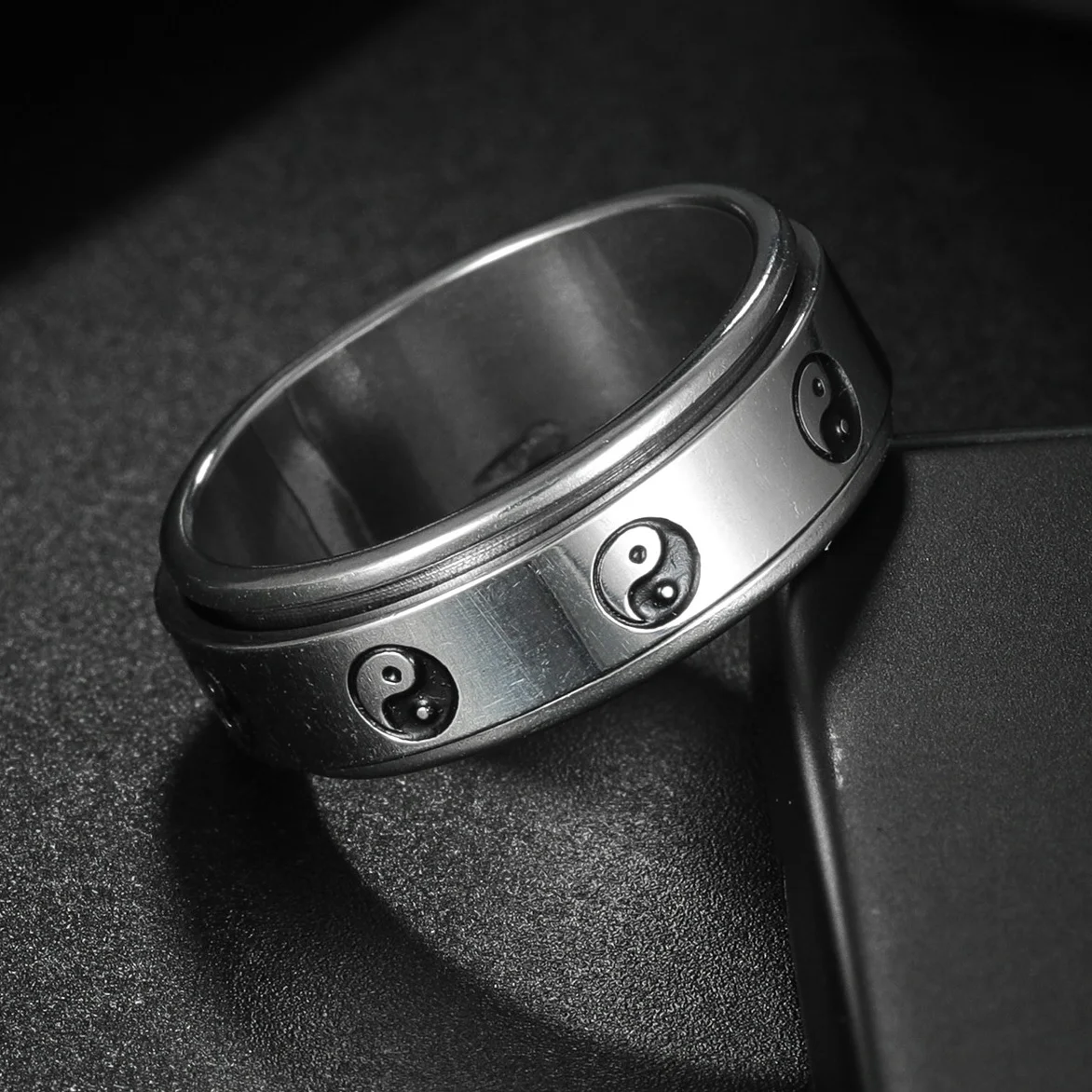 Антистрессовый Спиннер для мужчин вращающийся Повседневный Браслет из