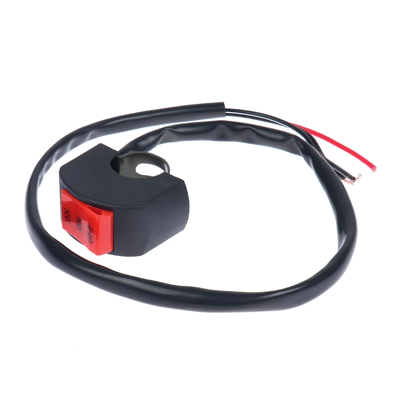 

1PC 22mm Universal Motorcycle Switch ON/ON/OFF Connector Push Button Switch Handlebar Headlight Fog Spot Light Controller Switch