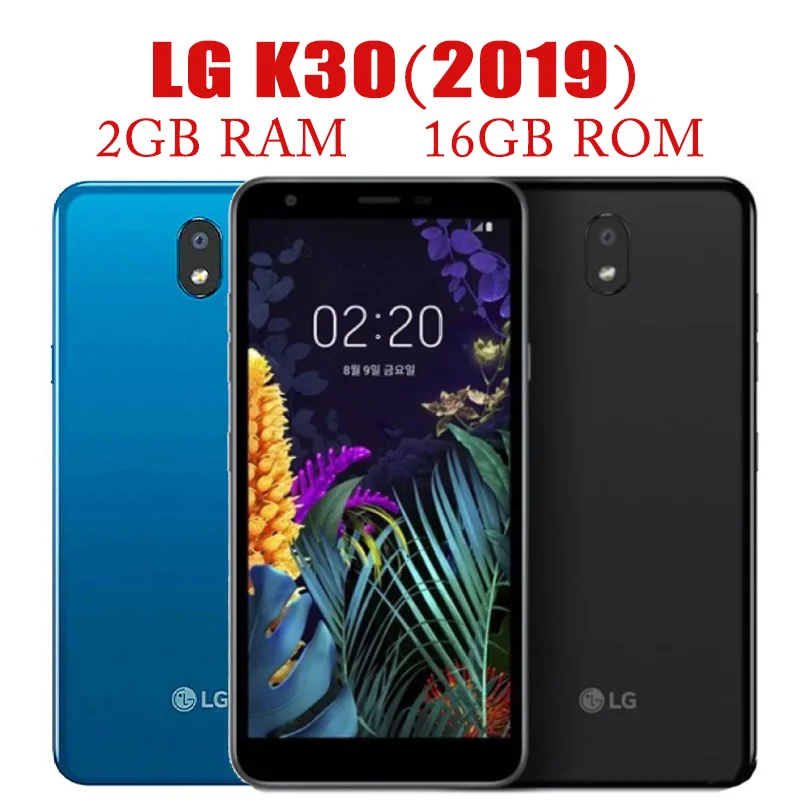 

Оригинальный разблокированный мобильный телефон LG K30(2019), 16 Гб ПЗУ, 2 Гб ОЗУ, смартфон с камерой заднего вида, GPS Φ, 8 Мп, сотовый телефон 5,45 дюйма, Bluetooth, Android Bar