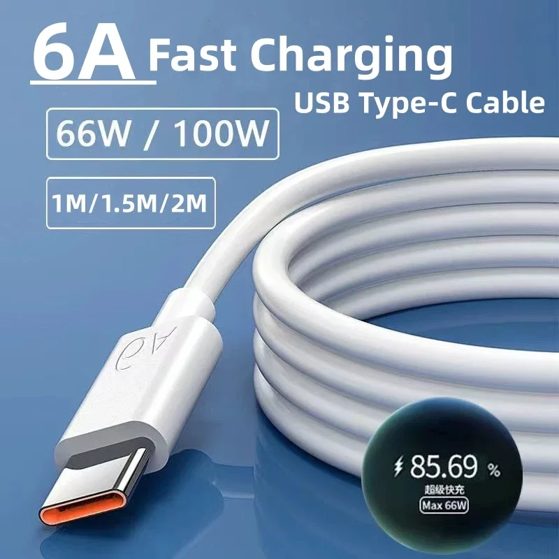 Оригинальный Кабель Usb Type-c Для Honor 100 90 80 70 Pro Magic 6 5 4 V3 V2 Сверхбыстрая Зарядка 200 Вт 66