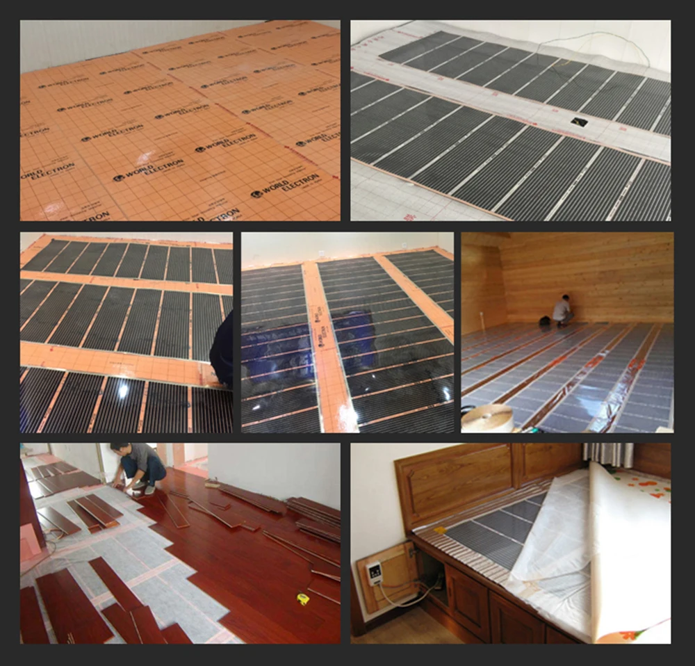 5~50m2 New Popular Electric Warm Floor Mat Eco-friendly Silent Healthy Underfloor  Heater | AliExpress