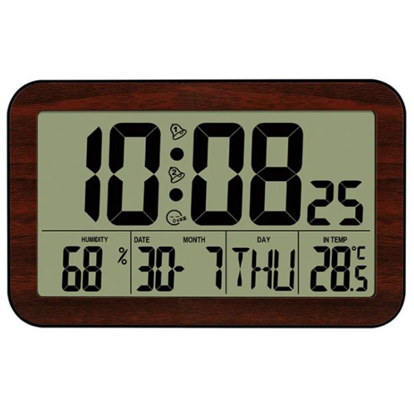 

Large Screen Digital Wall Clock Home Electronic Wall Clock Student Electronic Alarm Clock Digital Display Desk Clock B