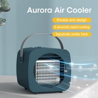 boomaya portable air conditioner fan air humidifier fan mini air cooler table fan for home offic desk fan cooling fan