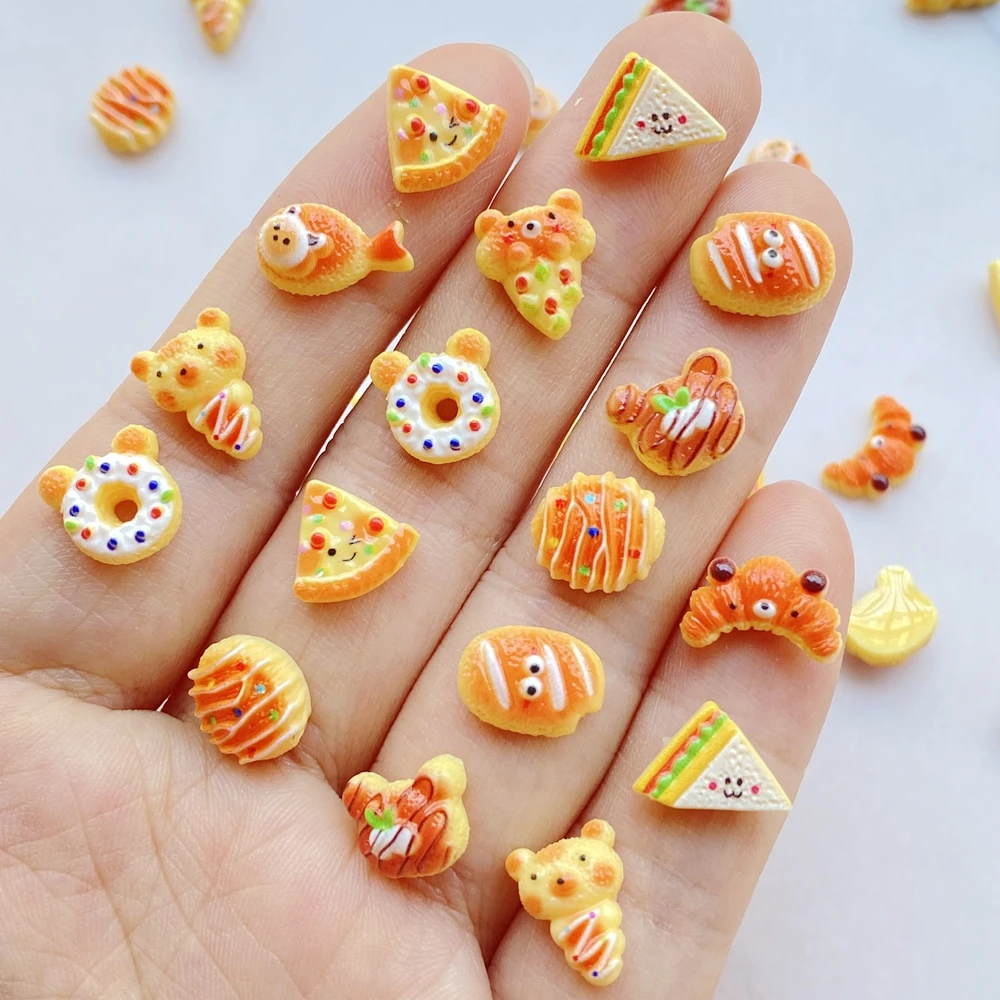 

Мини-кабошоны из пластика 50 шт.