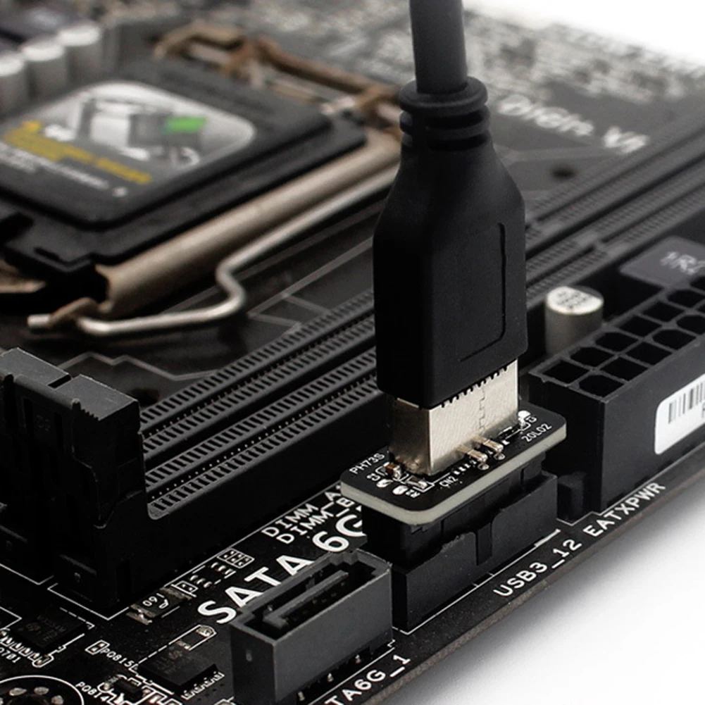 

Переходник USB3.0 19P/20P на телефон с максимальной скоростью передачи 10 Гбит/с