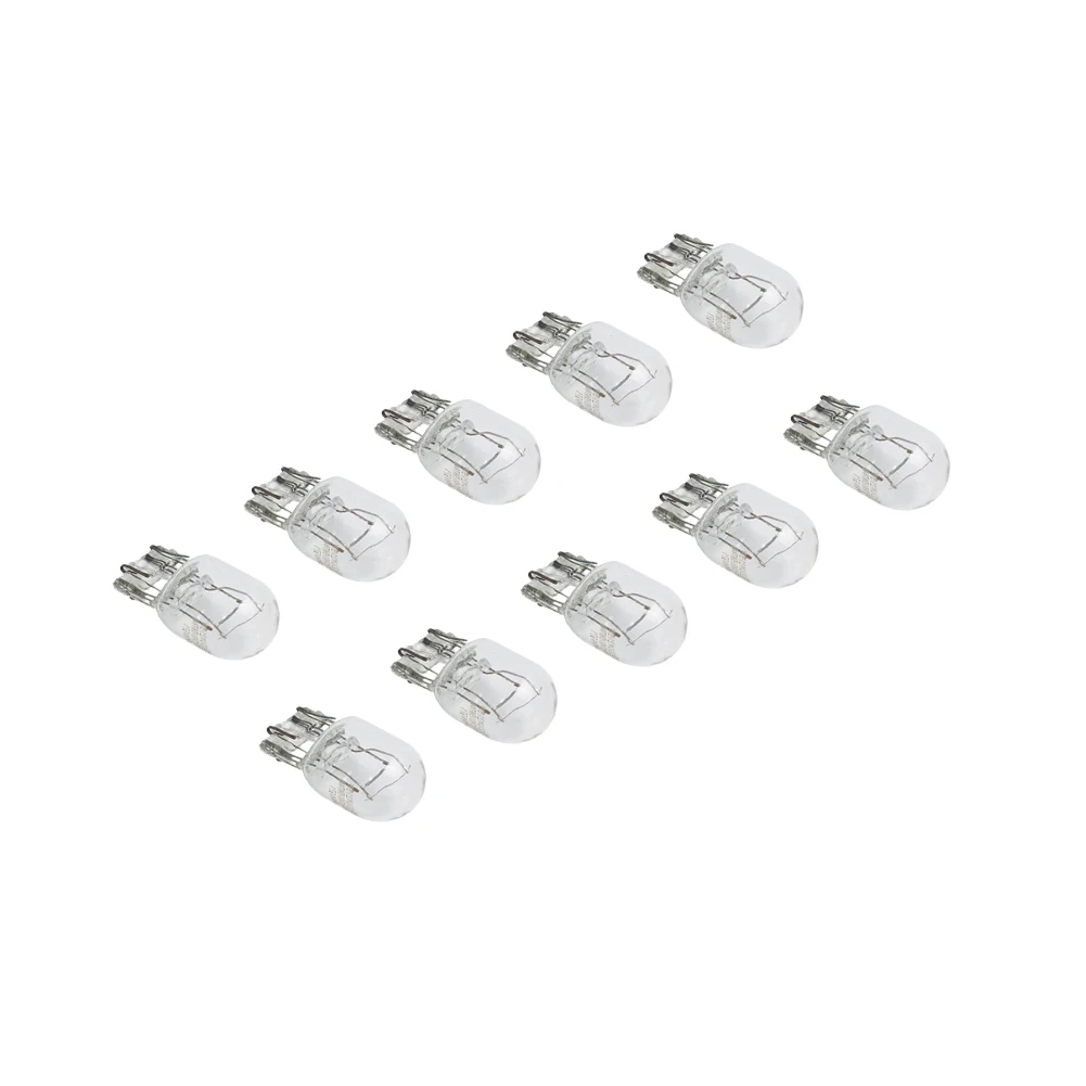 

Brand New High Quality Tail Light Bulbs Spare Parts Stop Brake Turn Signal 10pcs Clear DRL Halogen Replacement