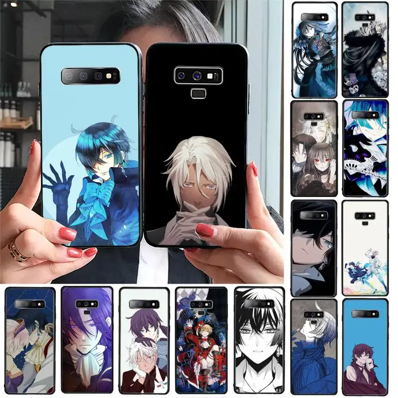 

TOPLBPCS Comic Cartoon Pandora Hearts Phone Case For Samsung Galaxy S20 S10 Plus S10E S5 S6 S7edge S8 S9 S9Plus S10lite 2020