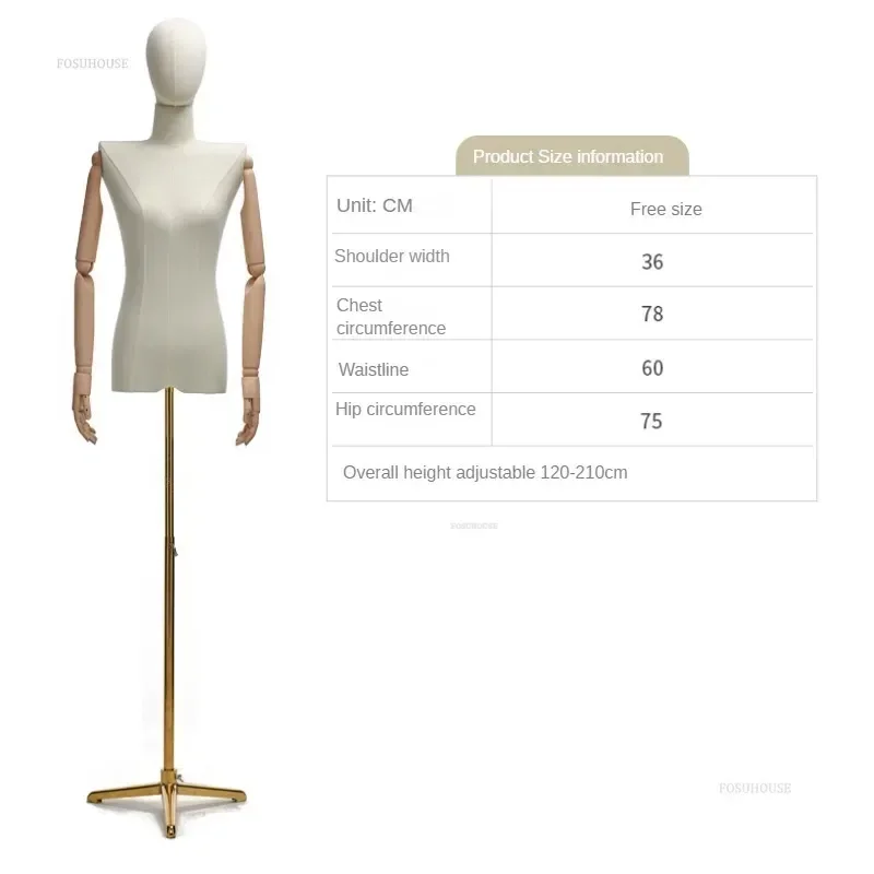 Корейские женские манекены с плоским плечом магазин одежды манекен средней