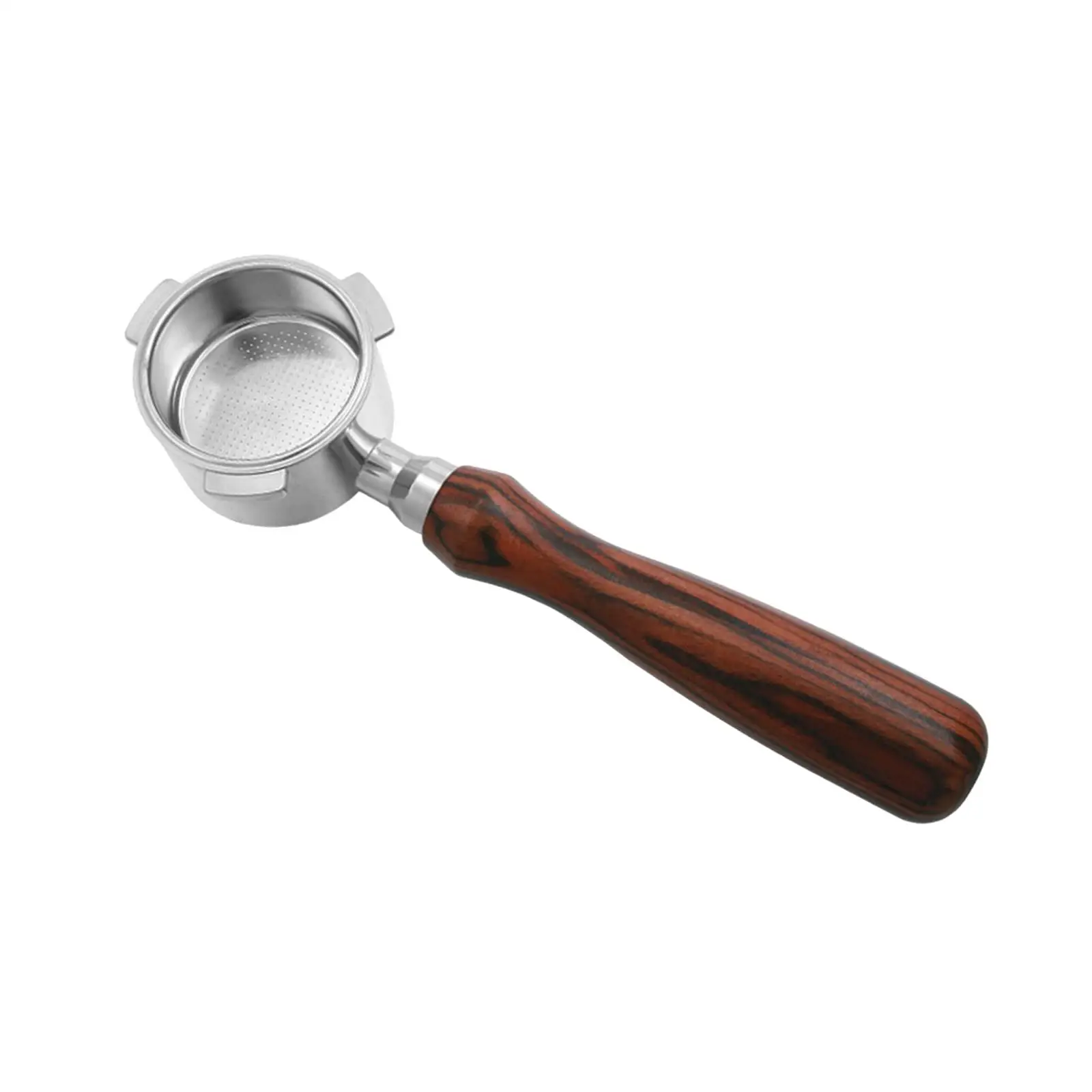 

Портативный бумажник без дна для кофе с корзиной и деревянной ручкой, удобный съемный аксессуар для влюбленных кофе и домашнего кофе