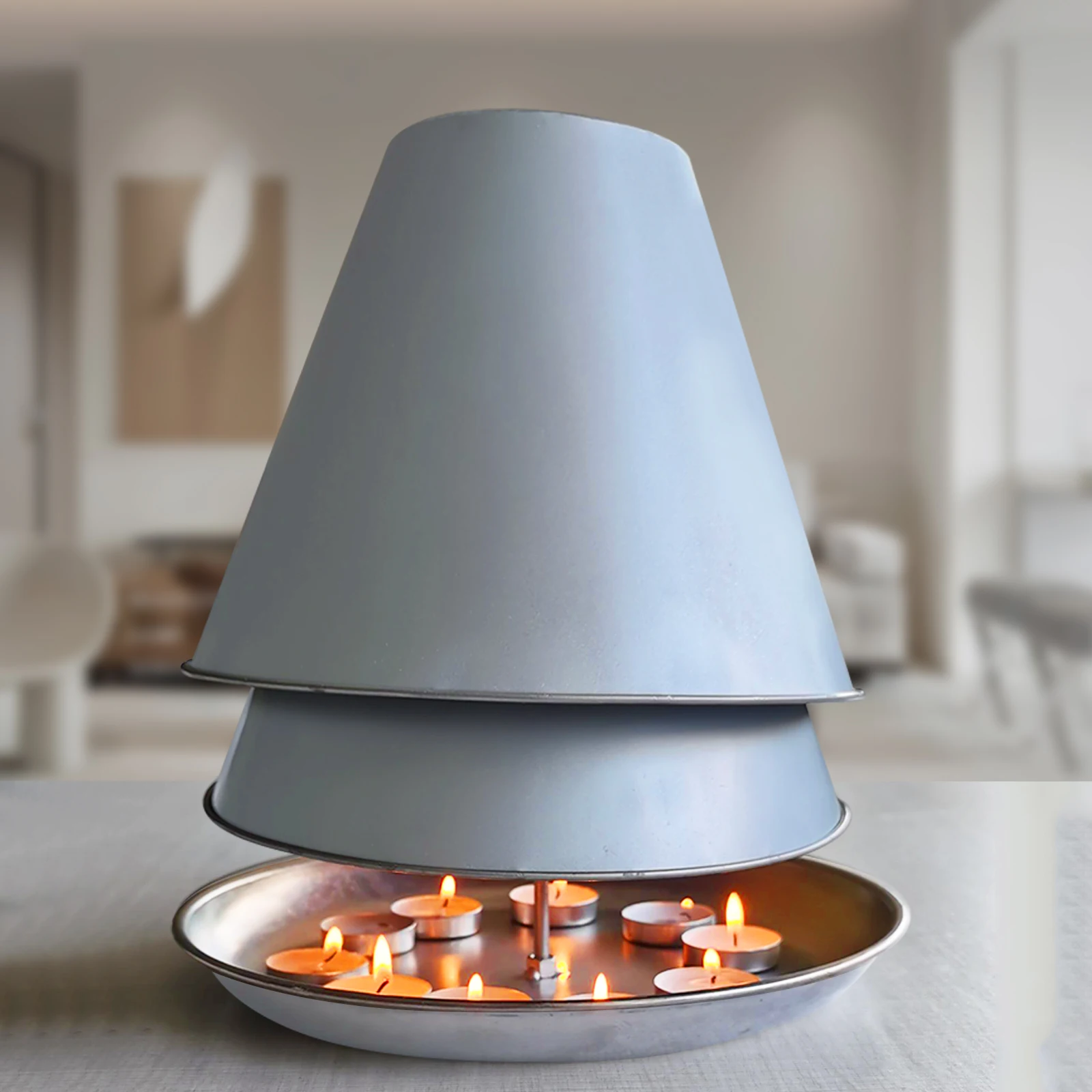 

Wholesale Tealight Oven Tealight Iron Tealight Candle Holder Wax Melt Burners Aroma Diff for Garden Terrace Bedroom Accessories
