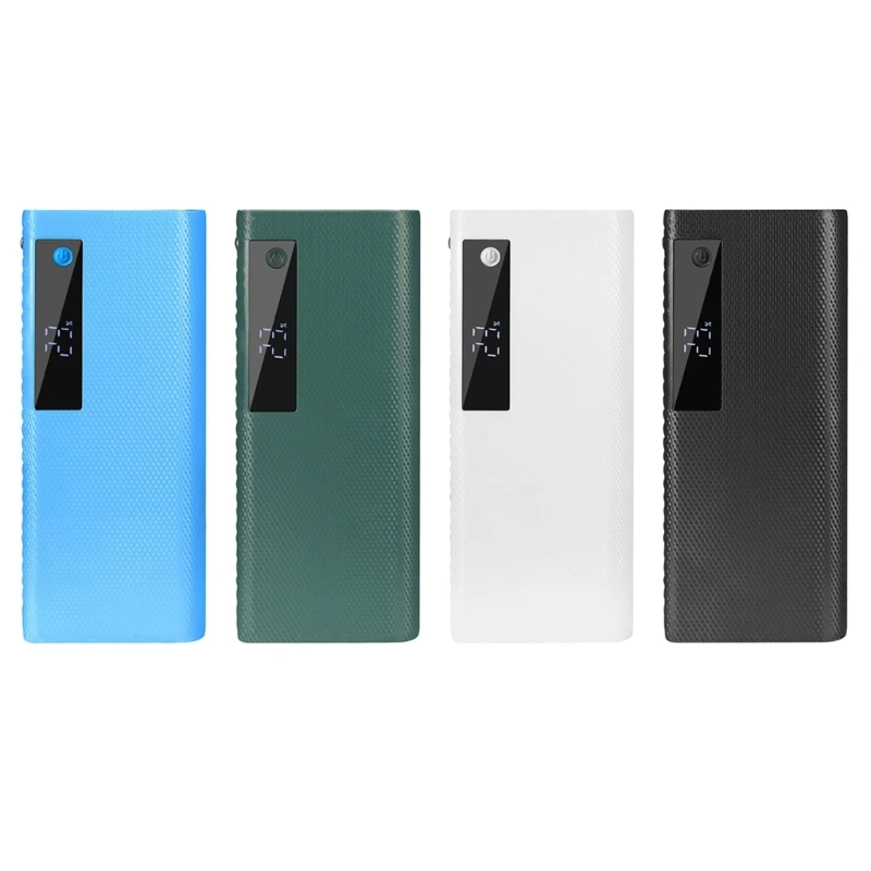 

QC3.0 Быстрая зарядка ЖК-дисплей DIY 5x2170 0 Чехлы для батарей Корпус внешнего аккумулятора портативные внешние коробки без батареи