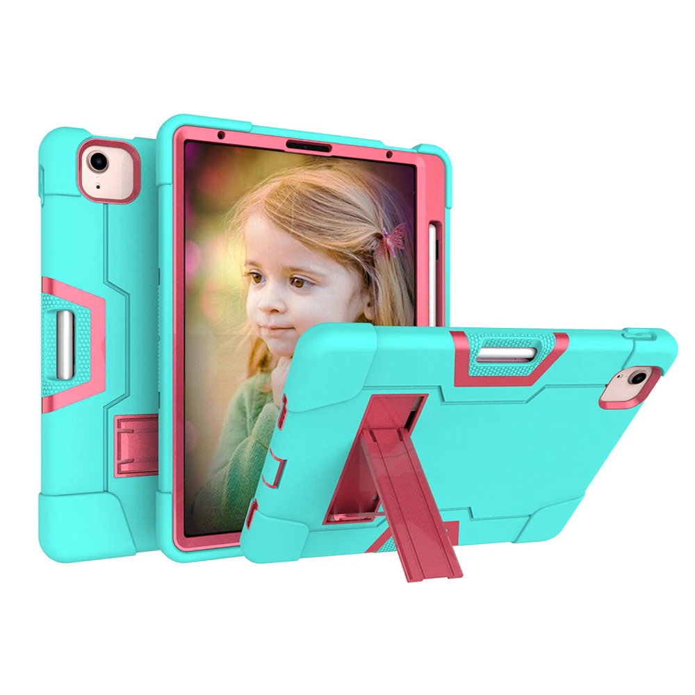 

Жесткий силиконовый чехол из поликарбоната и ТПУ для IPad Air 4 Air4 4th 2020 10,9 A2324 A2072, противоударный защитный чехол для планшета, гибридный чехол с ...