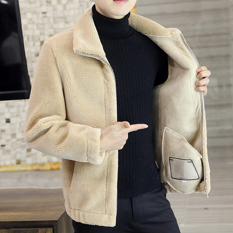 

Fleece Hooded Jacket Men Comfortable Coats 2022 Winter Parka Men Thicken Outwear Warm Coat Male Clothing Casual Men's Streetwear