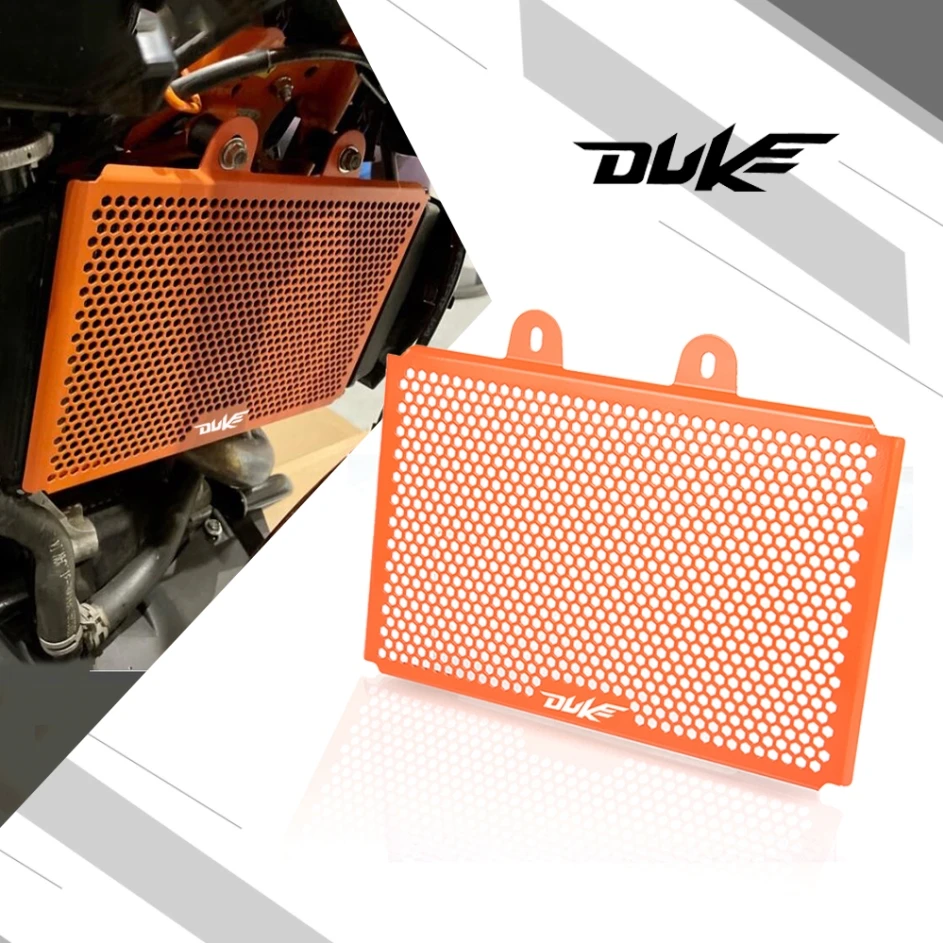 

For Duke 125 200 250 390 Duke 2017-2019 2020 2021 2022 Motorcycle Radiator Guard Aluminum Radiator Grill Guard Protective Cover