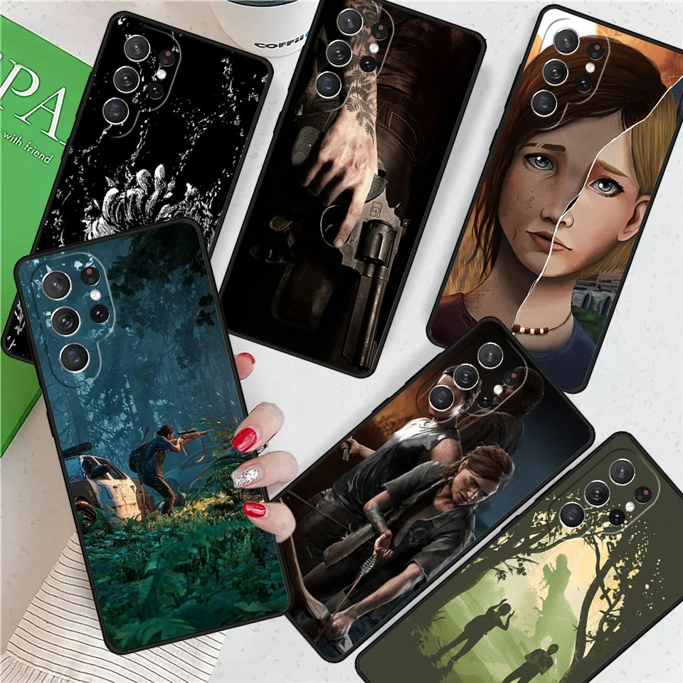 Последняя из нас Татуировка Элли для Samsung Galaxy S24 Ultra S21 S22 S8 S9 S10 5G Note 10 20 Plus FE S23 чехол
