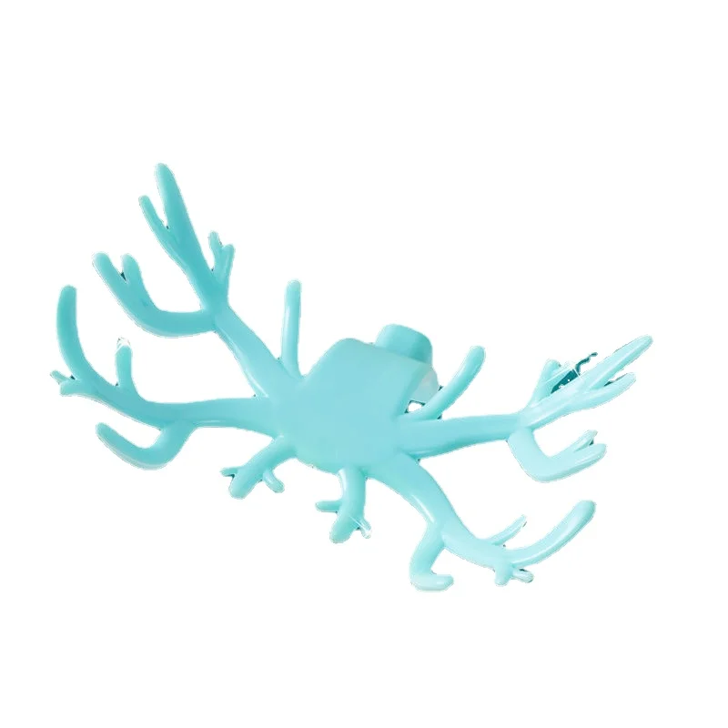 

Antlers Soap Box Soap Dish Cute Punch-Free Wall-Mounted Suction Cup Bathroom Rack Draining Home Bathroom 2pcs