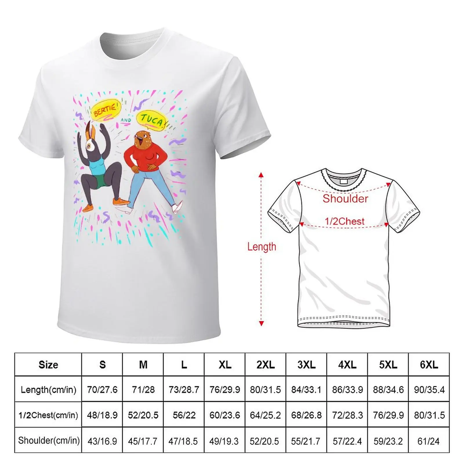 Футболка Tuca And Bertie хлопок разнообразие размеров