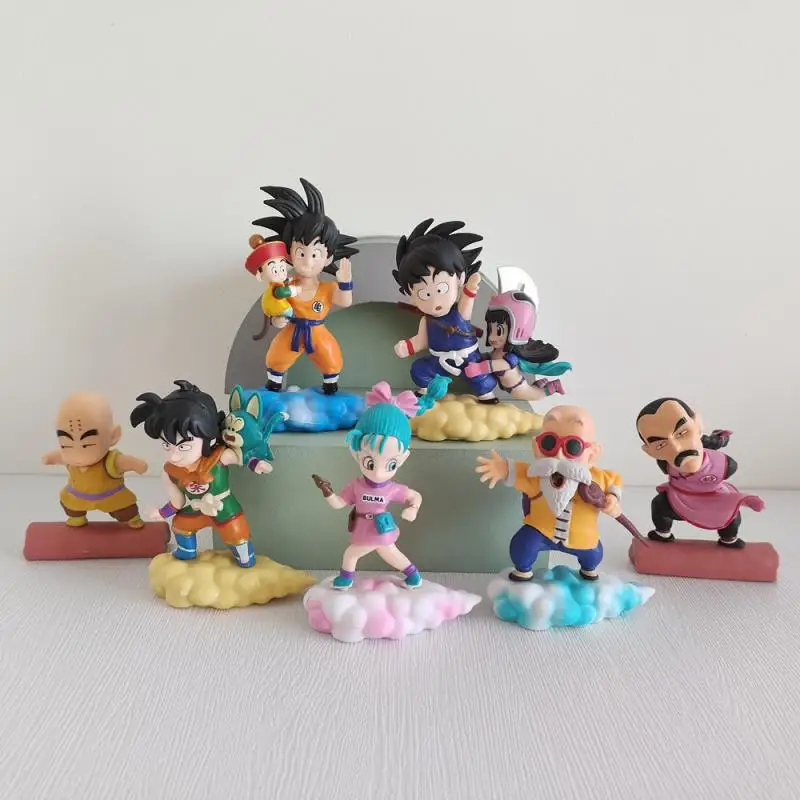 Купи Dragon Ball Anime Figure Kawaii Doll Gukong Action Figures Guko Frieza Vegeta Collectible Models Doll Birthday Gifts Kids Toys за 1,349 рублей в магазине AliExpress