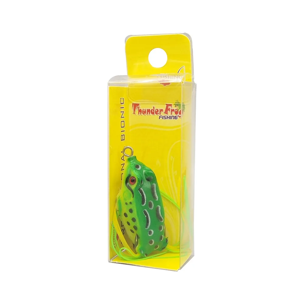 Оптовая продажа искусственных мягких приманок Top Water Frog Lures — коробка из 5 предметов, 54 мм8 г и 60 мм12 г (art.: 3920d27a9ea4e) - 3920d27a9ea4e